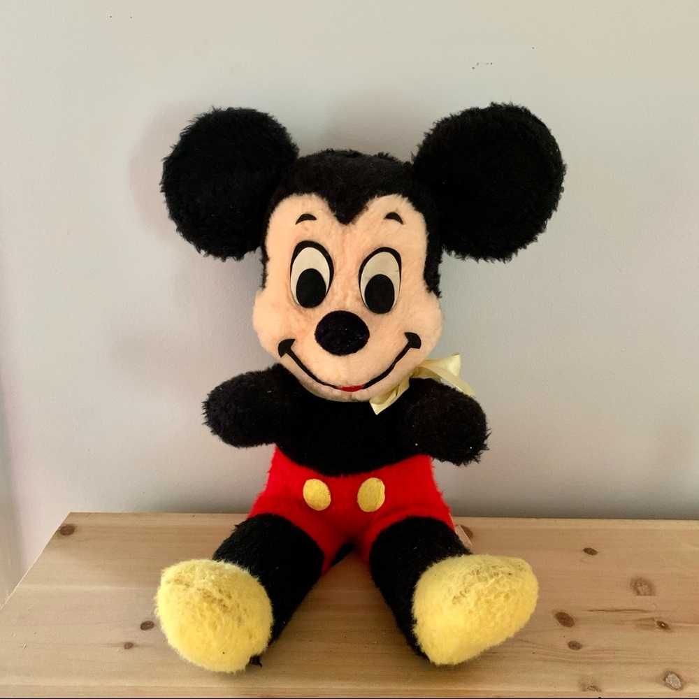 Vintage Mickey Mouse Walt Disney Characters Plush